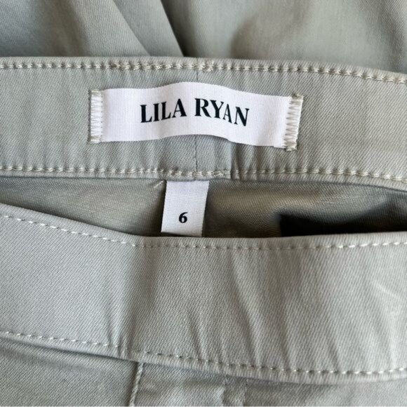 LILA RYAN Pull On Wide Leg Crop Trouser - 6 - Picture 6 of 8